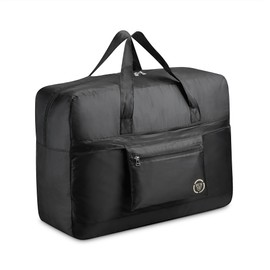 Roncato Foldable Travel Bag Foldable Accessories - cm 55 x 40 x 20 cm Easily Organised Interior, black