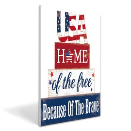 Patriotic Posters - 4th of July, Veterans Day, Memorial Day, Labor Day Decorations - Americana Decor for Wall, Table, Home, Office, Classroom, Back to School - Inspiring Patriotism in Kids and Adults
