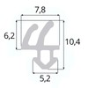 DQ-PP Window Seal, Black, 20 Metres, S-1388 Rehau, PVC Window,