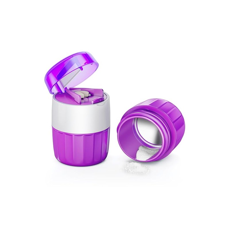3-in-1 Pill Crusher for Tablets, Tablet Crusher Fine Powder with