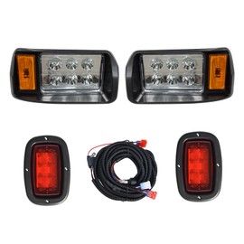 Orle Oko Golf Cart LED Headlight Taillight for Club Car Headlights for DS 1993-up Models 12 Volt Club Car DS LED Light Kit OEM 101988001 101988002