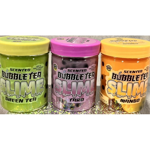 The Concoction Factory Scented Bubble Boba Green Tea Mango Taro