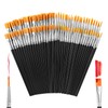 AROIC Small Paint Brushes Bulk,160 Pcs Nylon Hair Paint Brushes