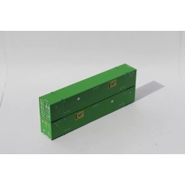 Jacksonville Terminal Company ~ 6443xx series ~ EMP ~ 53' Cube Containers 537025