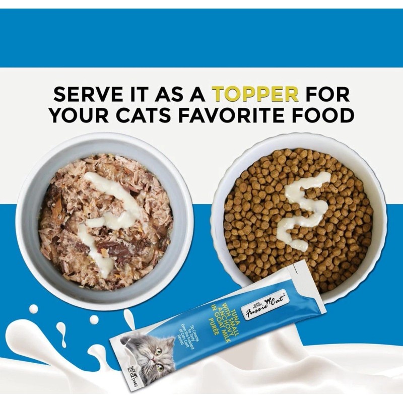 Fussie Cat Premium Tuna with Small Anchovies in Goat Milk