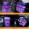 GPUSFAK Car Trash Can Foldable Garbage Bin Leakproof 2.3 Gallons