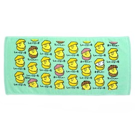 Face Towel [Shukurimusan] Printed Long Towel - Drawing Series