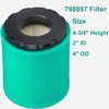 2 Pack 798897 Air Filter, Compatible with 49M977 49L977 44Q977
