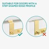Navaris Over the Door Hanger Hooks - Coat Rack with