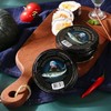 Premium Salmon Roe Caviar, 102g, Red-Orange Fish Eggs, Russian Style