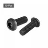 TA-VIGOR 10Pcs M8 x 25mm Alloy Steel Button Head Hex