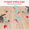 PLITTPETTS Interactive Cat Toys Ball for Indoor Cats, 2025 New