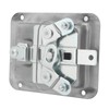 Toolbox Latch Flush Mount Locking Paddle Latch with 2 Keys
