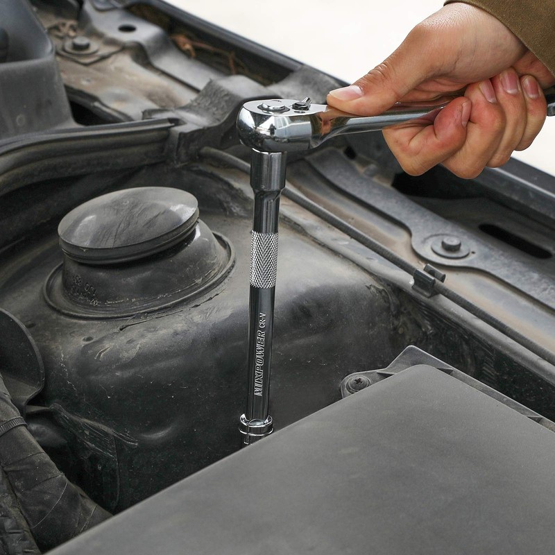 MIXPOWER 9-Piece Extension Bar Set, 1/4", 3/8" and 1/2" Drive