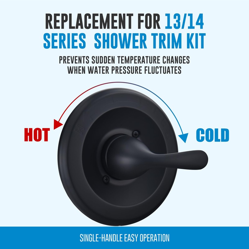 Replacement for Delta Classic 13 Series Single-Function Trim Kit, T13020-BL