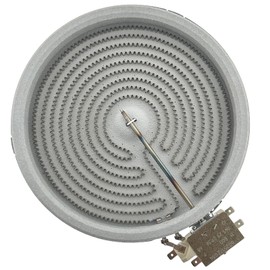 WB30T10045 WPW10242957 Range 8" Radiant Surface Element Burner 2000watt, Replaces WB30T10007 WB30T10132 WB30T10128 WB30K5031 W10823708 WP74007839 205C2307P003 205C2307P006 2152042812 223C7379P001