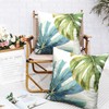 Kwlegh Monstera Palm Leaf Pillow Covers 18x18 Set of 2