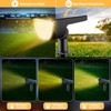 GKGG Solar Lights Outdoor Waterproof IP65, 76 LED 3 Lighting
