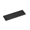 sourcing map Aluminum Heatsink 70x22x3mm E-Shape Black for M.2, for