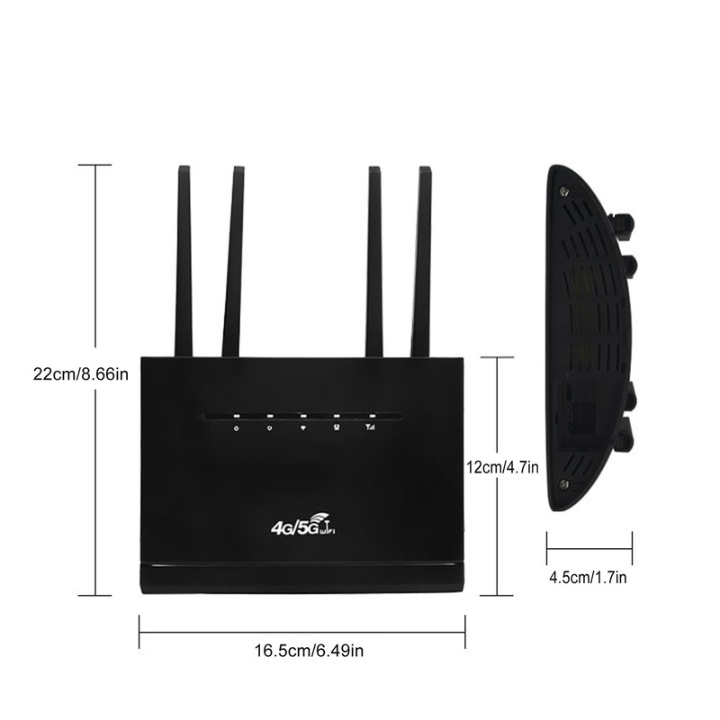 4G LTE Wireless Router 300Mbps 4 High Gain Antenna Mobile