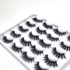 ENSMER False Eyelashes 10 Pairs Professional Reusable 3D Faux Mink