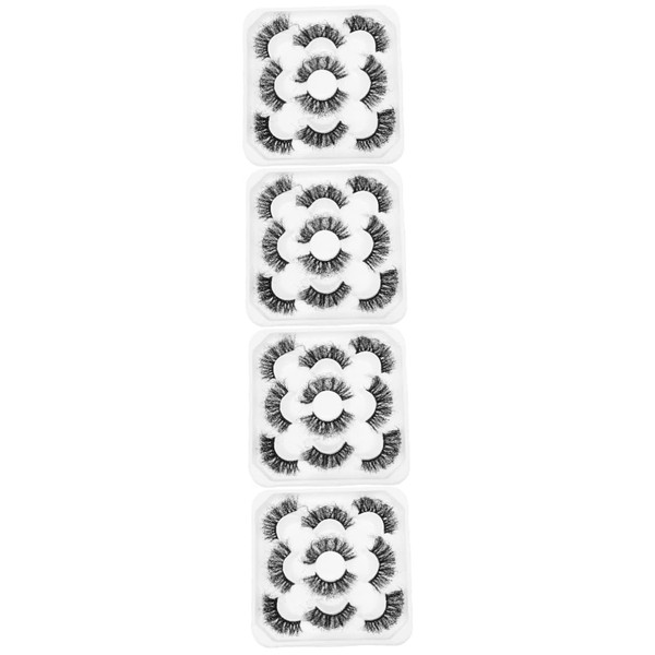 Baluue Sets Natural Look Fake Eyelashes Long Length False Lash