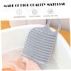 CHILDWEET 6pcs Mini Washboards Dual-sided Scrubbers Stripe Texture Portable Laundry