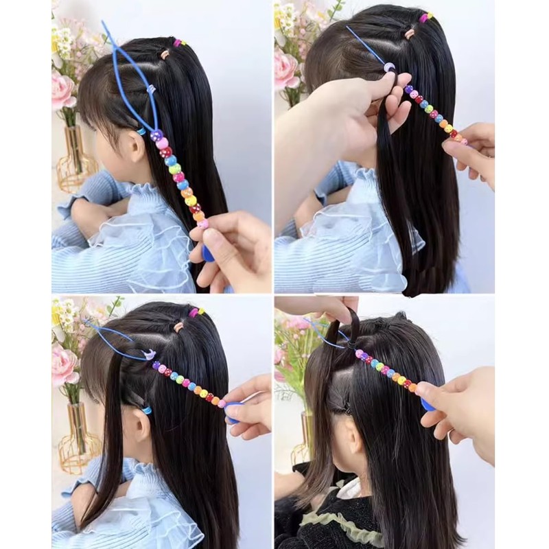 LIFULANDIAN 10 pcs Create stunning beaded hairstyles effortlessly Automatic Hair