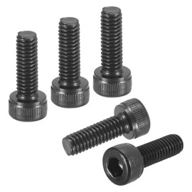 DTGN M4-0.7x12 Socket Head Cap Screws Bolts - 50Pack - Good for Road Bicycle, Mountain Bike, Auto, Motorcycle - Carbon Steel Hex Head Metric Screws, Black