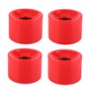 PUENTE 4pcs Set 70*51mm Superior Quality PU Skateboard Wheels Long