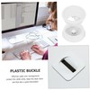 SHINEOFI 6Pcs Cable Grommet Wire Hole Cover Desk Cable Organizer