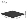 QUARKZMAN Pack of 8 Rubber Vibration Damper Pads 6.35 mm