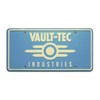 Fallout | Vault-TEC | Metal Stamped License Plate