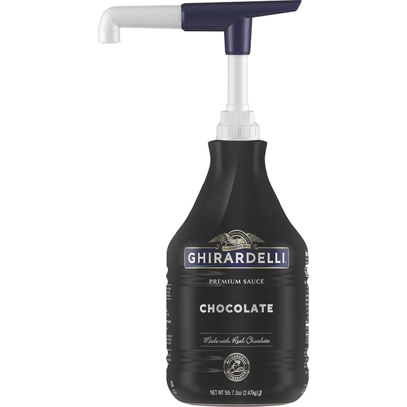 Ghirardelli Sauce Pump For 87.3 to 90.4 oz Bottles Dispenses,