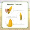 VIOCIWUO Artificial Corn 6Pcs, Fake Fruit Silmulate Vegetable Corn Prop