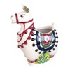 Blue Sky Clayworks Cactus Ceramic Sugar Bowl with Lid, 5"
