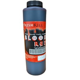 Fresh Kill Food Grade Fake Blood: Blood Red- 16 oz, Drippable, Realistic, Food Safe Edible Blood, Light Cherry Flavor