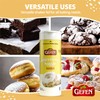 Gefen Confectioners Sugar Shaker, 8.8oz (2 Pack) | Powdered Sugar