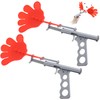 Qualiery 2 Pcs Fun Fly Swatter Gun, Plastic Bug Gun