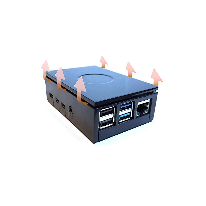Case for Raspberry Pi 4 Model B and Rock Pi
