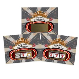 My Scratch Offs 26 Pack Casino Night Gambling Slot Machine Scratch Off Game Cards for Casino Party Favors and Party Supplies