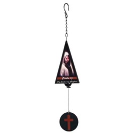 Dicksons Decorative Outdoor Wind Chime Ornament for Patio Porch 24 Inch Metal The Lord is My Shepherd