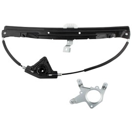 WEDOAUTO 748-506 Rear Left Driver Side Power Window Regulator Fit For Ford Explorer & For Mercury Mountaineer 2002-2010, For Lincoln Aviator 2003-2005, Explorer Sport Trac 2007-2010 3L2Z 7827009-BA