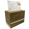 CHOUYUHE Acacia Wood Recipe Box Set - 100 4x6 Recipe