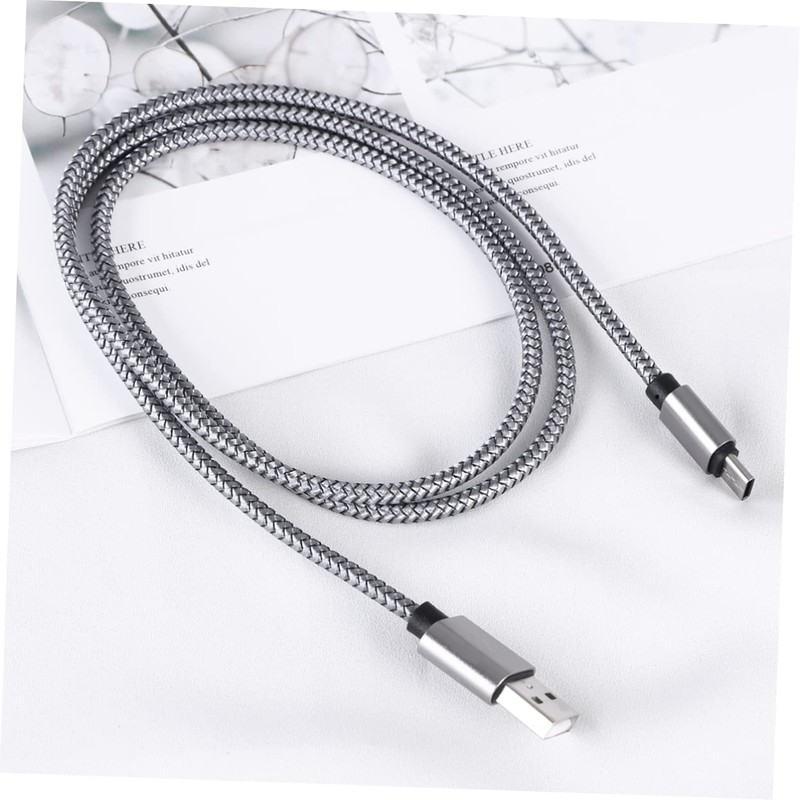 KOMBIUDA Fast Charging Cable Nylon Braided Data Sync Cable for