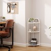 CICUFY Corner Shelf Stand Metal Bathroom Corner Shelf 3 Tier