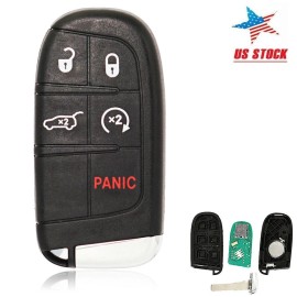 SUPALAND For 2017 2018 2019 2020 2021 2022 2023 2024 Jeep Compass Remote Car Key Fob