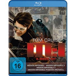 Mission: Impossible 1 - 4 [4 Blu-rays]