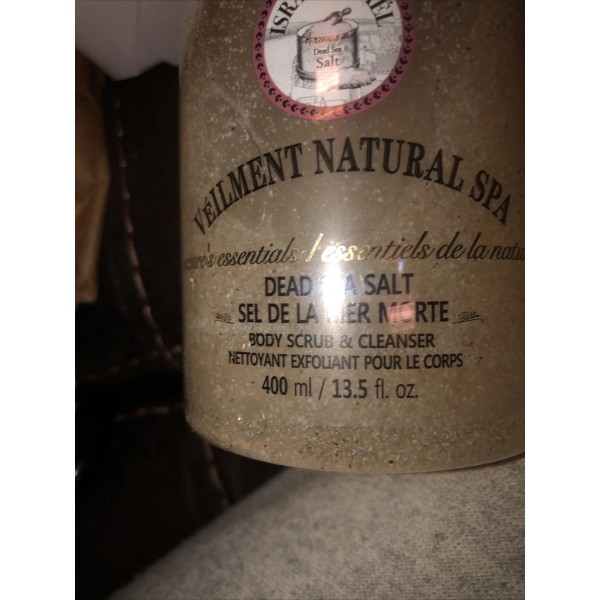 AVON VEILMENT NATURAL SPA DEA SEA SALT BODY SCRUB &