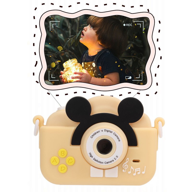 Kids Mini Digital Camera 2 Inch Screen 2MP High Definition
